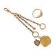 A COLLECTION OF ANTIQUE GOLD JEWELLERY - Image 1 of 2