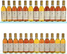 1996 Chateau Rieussec Premier Cru Classe, Sauternes (Half Bottles)