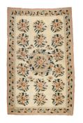 A FLATWOVEN RUG 20TH CENTURY