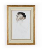 PAUL CESAR HELLEU (FRENCH 1859-1927), MADAME LETELLIER À L'AIGRETTE