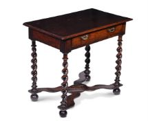 A WILLIAM III OAK SIDE TABLE, CIRCA 1690