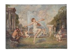 FOLLOWER OF ADOLPHE LALIRE, DANCING MUSES