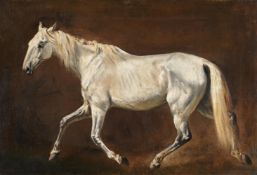 FRANZ ADAM (GERMAN 1815-1886), STUDY OF A TROTTING HORSE