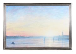 λ DEREK HARE (BRITISH B. 1945), GREENWICH DAY BEGINNING