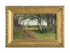 SIR DAVID MURRAY (BRITISH 1849-1933), WOODED LANDSCAPE