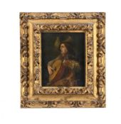 FOLLOWER OF JAN MIENSE MOLENAER, MAN WITH A LUTE