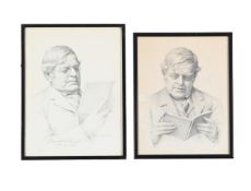 λ REGINALD HENRY CAMPBELL (SCOTTISH 1877-1953), TWO SKETCHES OF SIR AUGUSTINE BIRRELL (1850-1933)