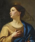 ATTRIBUTED TO FRANCESCO DI MARIA (ITALIAN 1623-1690), SAINT CATHERINE