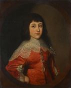 GILBERT JACKSON (BRITISH FL.1621 - 1642), HALF LENGTH PORTRAIT OF A BOY SAID TO BE CHARLES II