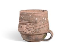 ARCHIBALD KNOX FOR LIBERTY: A TERRACOTTA 'THRYM' PLANTER CIRCA 1902-1904