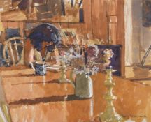 λ KEN HOWARD (BRITISH 1932-2022), DORA READING