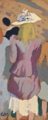 λ ROBERT GREENHAM (BRITISH 1906-1976), WOMAN ON A BEACH