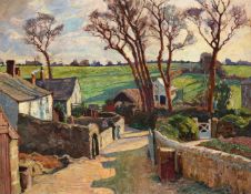 λ JOHN ANTHONY PARK (BRITISH 1880-1962), COUNTRY VILLAGE