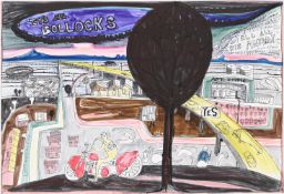 λ GRAYSON PERRY (BRITISH B. 1960), (IT'S ALL BOLLOCKS)