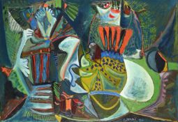 λ OLIVIER DEBRÉ (FRENCH 1920-1999), COMPOSITION