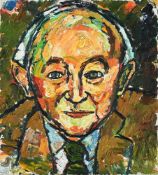 λ JOHN BRATBY (BRITISH 1928-1992), SIR FRANK ROBERTS