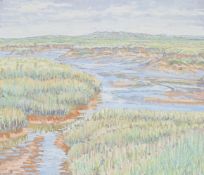MARION RICHARDSON (BRITISH 1892-1946), BURNHAM MARSH, SCOLT HEAD, NORFOLK