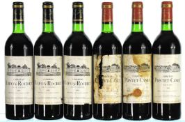 1981 Mixed Lot of Pontet-Canet and Lafon-Rochet