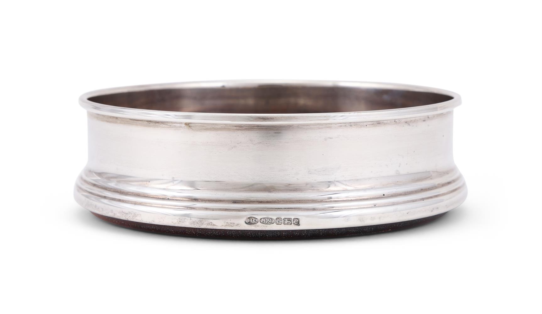 A PAIR OF SILVER COASTERS - Image 2 of 2