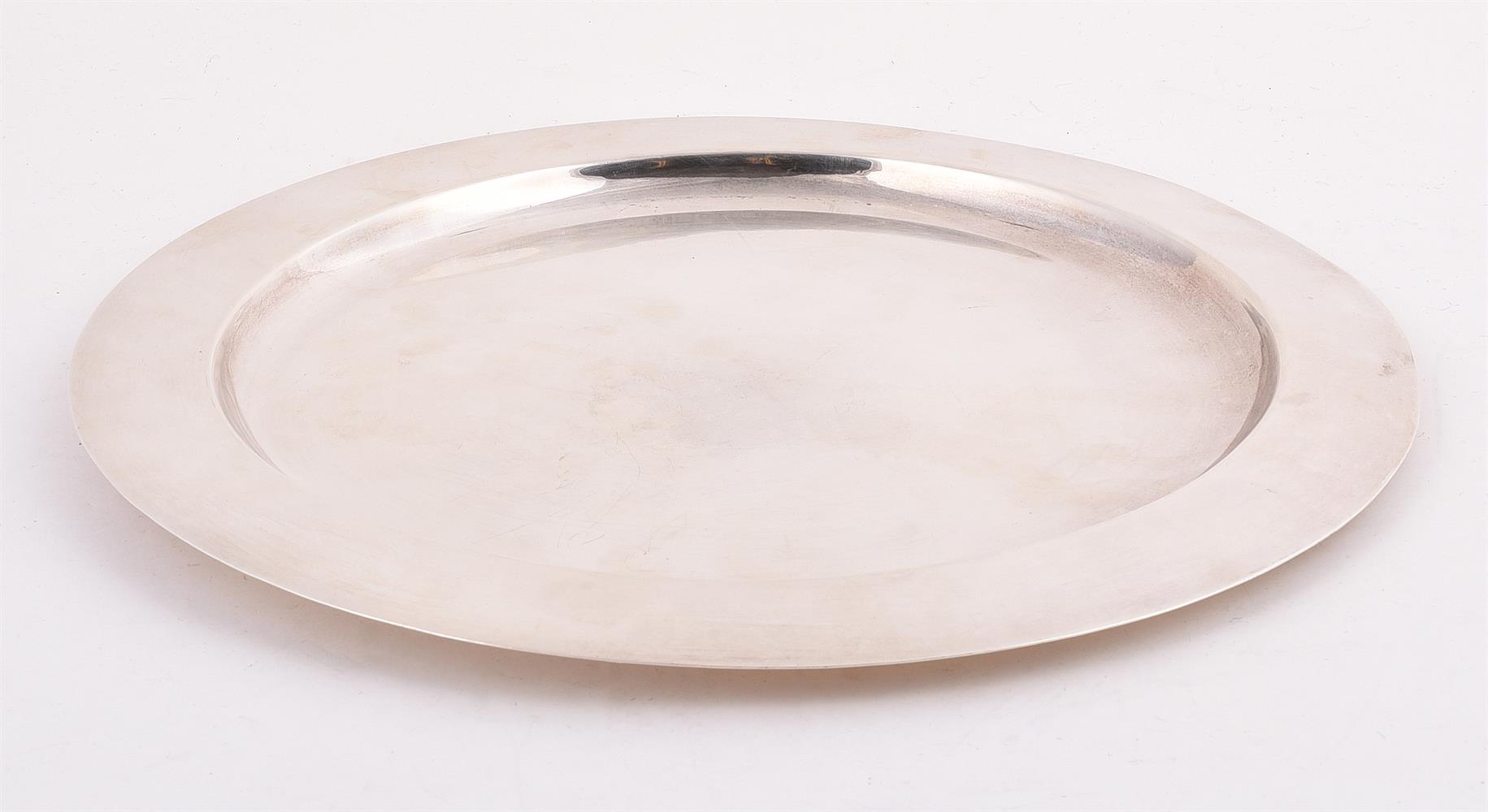 A SCOTTISH SILVER PLATE