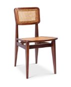AN OAK 'C CHAIR' BY MARCEL GASCOIN (1907-1986)