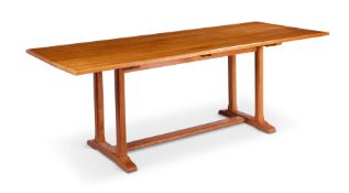AN ARTS AND CRAFTS OAK REFECTORY TABLEBY REYNOLDS OF LUDLOW