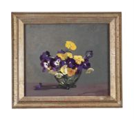 λ WILLIAM THOMAS WOOD (BRITISH 1877-1958), PANSIES (FROM THE CHELSEA ARTS CLUB)