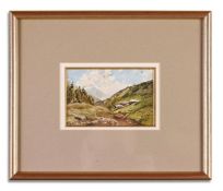EUSTACE PAUL ZIEGLER (AMERICAN 1881-1969), FOUR MOUNTAIN LANDSCAPES