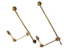 BESSELINK & JONES, PICADILLY, A PAIR OF ADJUSTABLE WALL LIGHTS