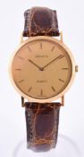 Y ZENITH, A GOLD COLOURED WRISTWATCH
