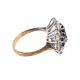AN 18 CARAT GOLD, SAPPHIRE AND DIAMOND DRESS RING, LONDON 1979 - Image 2 of 2