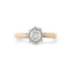 A DIAMOND SINGLE STONE RING, BIRMINGHAM 1973 - Image 1 of 2