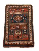 A CAUCASIAN RUG, PROBABLY KAZAK