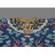 A fine Chinese five-colour cloud blue-ground summer gauze 'Dragon' robe - Image 10 of 13