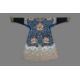 A fine Chinese five-colour cloud blue-ground summer gauze 'Dragon' robe - Image 3 of 13