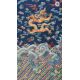A fine Chinese five-colour cloud blue-ground summer gauze 'Dragon' robe - Image 8 of 13