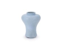A Chinse Yixing Jun-glazed meiping vase