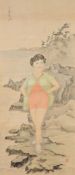 A Japanese 'Moga' painting