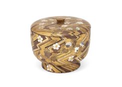 A Japanese Lacquer Deep Bowl and Cover