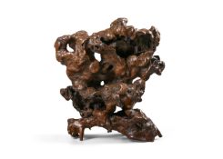 A large Chinese root wood sculpture