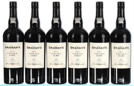 ß 2011 Graham's, Vintage Port - In Bond