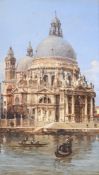 CARLO GRUBACS (ITALIAN CIRCA 1801-1870), VIEW OF SANTA MARIA DELLA SALUTE