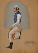 JOHN FREDERICK HERRING SENIOR (BRITISH 1795-1865), THE STUDY OF CAPTAIN POWELL