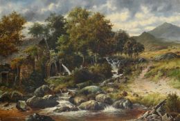 WILLIAM HENRY MANDER (BRITISH 1850-1922), OLD MILL NEAR DOLGELLY