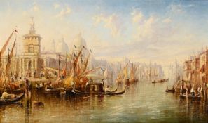 FRANCIS MOLTINO (BRITISH 1818 - 1874), EXTENSIVE VIEW OF THE GRAND CANAL, VENICE