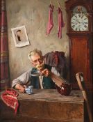 λ CHARLES SPENCELAYH (BRITISH 1865-1958), TEATIME