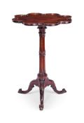 A MAHOGANY TRIPOD TABLE LATE 19TH OR EARLY 20TH CENTURY
