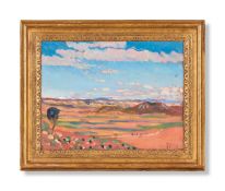 JAMES DICKSON INNES (BRITISH 1887-1914), LANDSCAPE, SOUTH OF FRANCE