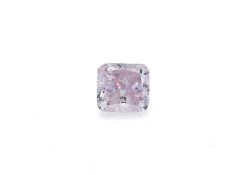 AN UNMOUNTED PURPLE PINK DIAMOND