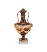 ‡ A WEDGWOOD AGATEWARE VASE AND COVER, CIRCA 1770